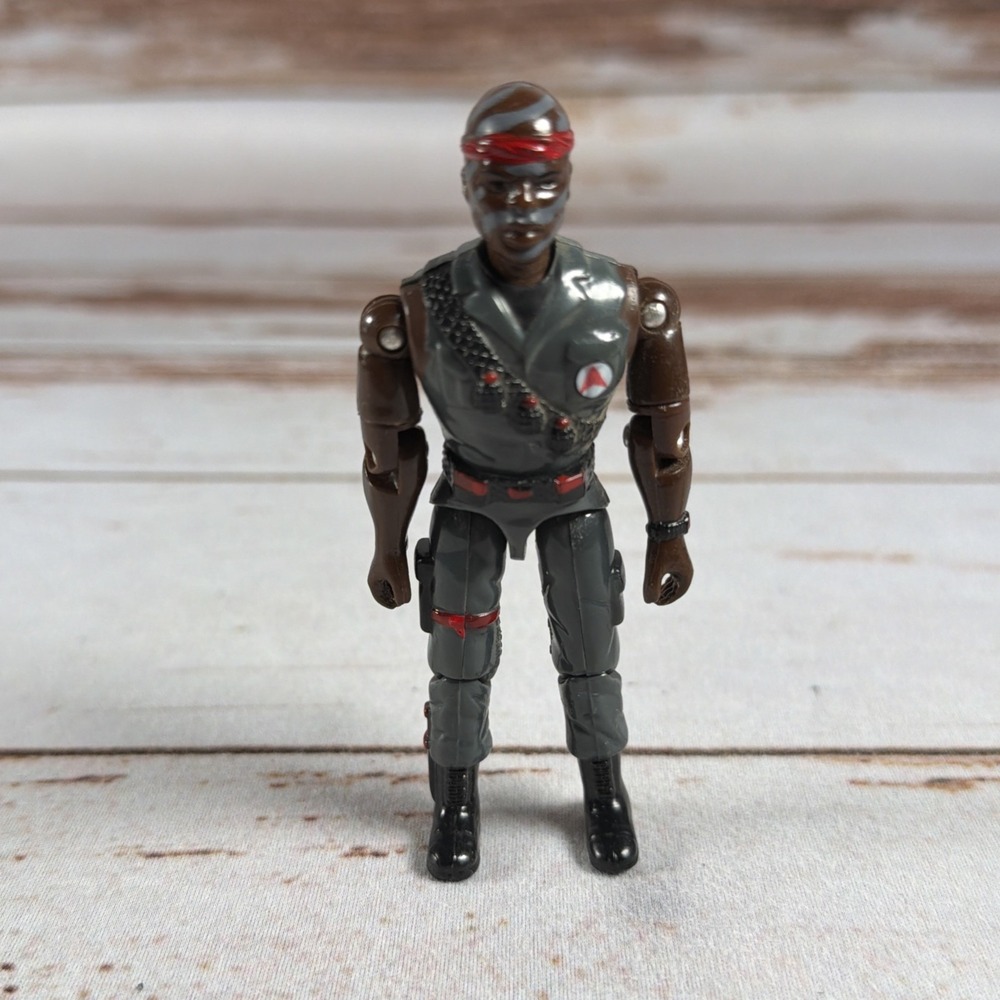 Vintage 1986 The Corps Lanard Action Figure Junkyard 3.75"